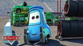 Every Guido Pitstop  Pixar Cars