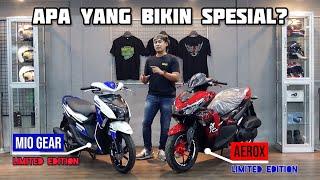 REVIEW AWAM MOTOR VERSI LIMITED EDITION - AEROX 155 CONNECTED & MIO GEAR 2021