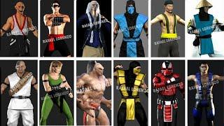 MORTAL KOMBAT TRILOGY REMAKE 4K Characters and Stages Perform Demonstration MK1 MK2 MK3 UMK3 MKT MK