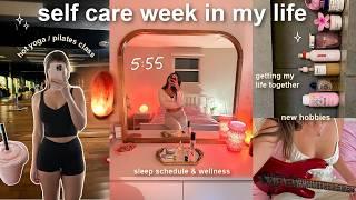 SELF CARE week in my life ˚₊ wellness focused routine getting my life together & trying new things