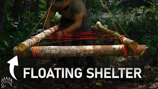 How to Build a Floating Shelter - Bushcraft Project