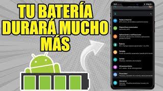 HAZ que la Batería de tu Celular Dure mucho mas con estos ajustes  Mas Duración  Ahorro de Batería