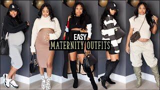 CLOTHING ESSENTIALS FOR A STYLISH PREGNANCY  12 full outfit ideas