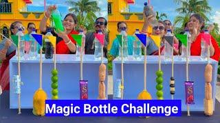 Trending Magic Bottle Colour Challenge Video