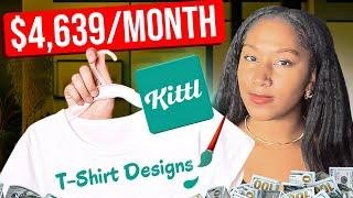 Easiest Way To Make Money $5000 A Month With Printed T-Shirts  Step By Step  Print ON Demand