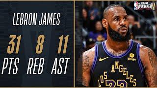 LeBron James DOMINATES In NBA In-Season Quarterfinals Win   December 5 2023