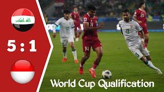 All goals & Highlight I Iraq vs Indonesia II World cup Qualification