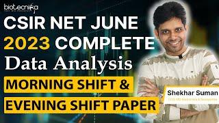 CSIR NET June 2023 Question Paper Analysis For Morning & Evening Shift + Expected Cut Off - Download