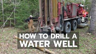Watch a Water Well Being Drilled