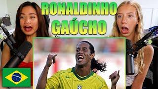 American Girls React to LEGENDARY Moments By Ronaldinho 