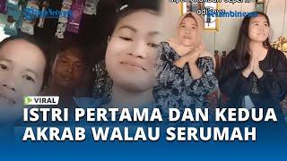 Viral Istri Pertama dan Kedua Sangat Akrab Seperti Adik Kakak di Sumatera Selatan