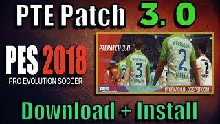 PES 2018 PTE Patch 3.0  Install on PC Full Bundesliga