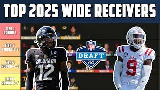 Top 2025 WIDE RECEIVERS Tiers 2.0  NFL Draft Prospects