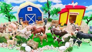 Top Best Creative DIY Cattle Farm Diorama - House of Animal Farm and Barnyard Animal
