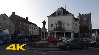 Wallingford Walk Town Centre & Castle【4K】