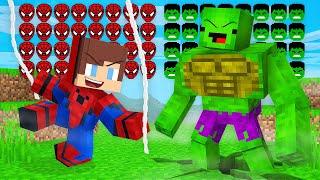 How JJ and Mikey Became Spiderman and Hulk in Minecraft? - Maizen