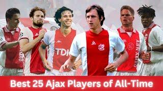 Best 25 Ajax Players of All Time