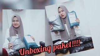 Unboxing paket belanjaan shopee