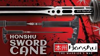 BUDK Honshu Sword Cane is a self defense BEAST