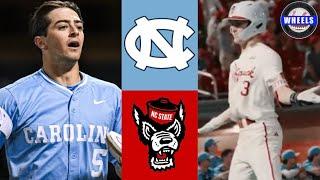 #11 North Carolina vs NC State Highlights AMAZING  2024 College Baseball Highlights