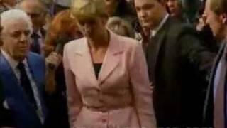 Princess Diana arrives in Rimini Italy