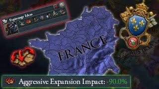 BUFFED Espionage + France is INSANE