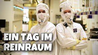 Ein winziges Staubkorn könnte ALLES zerstören Ein Tag lang im Reinraum einer modernen Chip-Fabrik