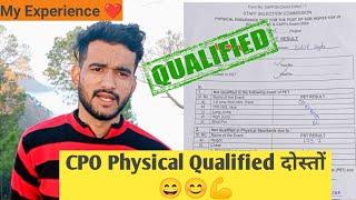 My SSC CPO Physical Experience   SSC CPO Compitition After PETPST Tips and Complete process️