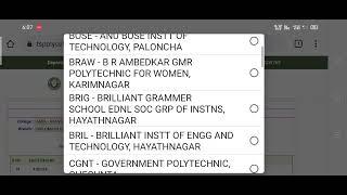 TS POLYCET 2023 seat allotment results released online self reporting