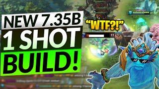 HES 1 SHOTTING Everything - BEST Solo Carry Build 7.35B - Dota 2 Morphling Guide