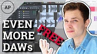 Even more free DAWs for Music Production