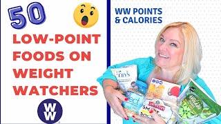 50 FOOD ITEMS FOR WEIGHT LOSS  MAINTAINING  LOW POINTS ON WEIGHT WATCHERS  WW POINTS & CALORIES