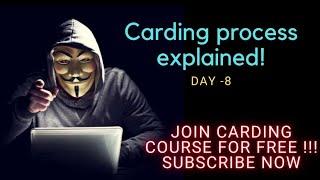Carding process explained Day-8  Tips and Tricks
