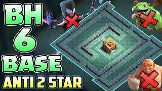 New Builder Hall 6 BH6 Base 2018  Anti 2 Star  Anti 1 Star Base  Defense Base  Clash Of Clans