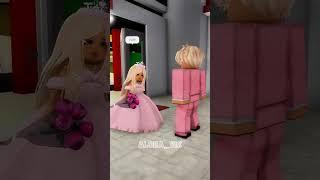  crying in my prom dress  Roblox love story edit #roblox #shorts