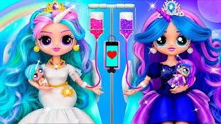 My Little Pony Celestia & Luna Become Mommies 30 DIYs for LOL OMG