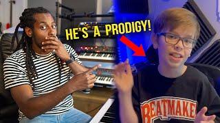 THIS 11 YEAR OLD KID TRANSFORMED MY BEAT INTO THE HARDEST BEAT *Hes a Prodigy*