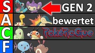 PokéRogue TIERLIST die BESTEN STARTER Pokémon Gen 2