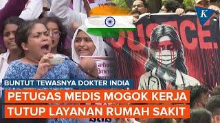 Dokter India Tewas Diperkosa Petugas Medis Serukan Mogok Kerja dan Hentikan Layanan Kesehatan