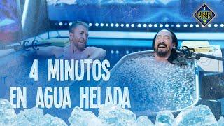 ¡Pablo Motos y Steve Aoki se bañan en agua helada - El Hormiguero