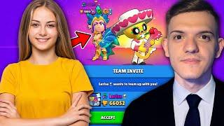 AM JUCAT CU CEA MAI BUNA FATA LA BRAWL STARS DIN ROMANIA