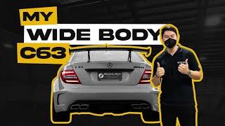 ARCHIES WIDE BODY C63 AMG REVEAL  VLOG