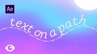 Animate Text On Path - Adobe After Effects Easy Tutorial