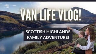 Exploring Van Life in Scotland The Highlands and Trossachs Adventure Vlog 