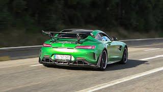 Cars Leaving Nürburgring Tankstelle AMG GT-R F8 GT Black Series M3CS GT3RS M3 Touring