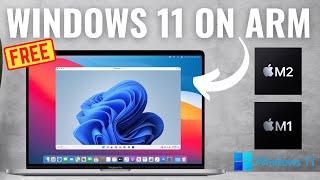 How to Download and Install Windows 11 for ARM for Free on M1M2M3  Mac & ARM-based PCs  FREE