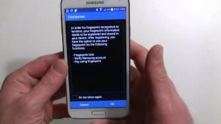 How to setup and use the Fingerprint Scanner on the Galaxy S 5