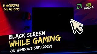 How To Fix Screen Going Black While Gaming  BlackScreen While Gaming 2023