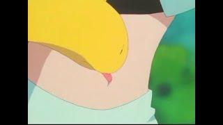 Shuckle licked Jessies belly button  Pokémon