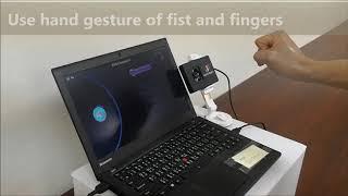 PixArt Imaging Multi-finger Gesture Control Application on Infotainment System